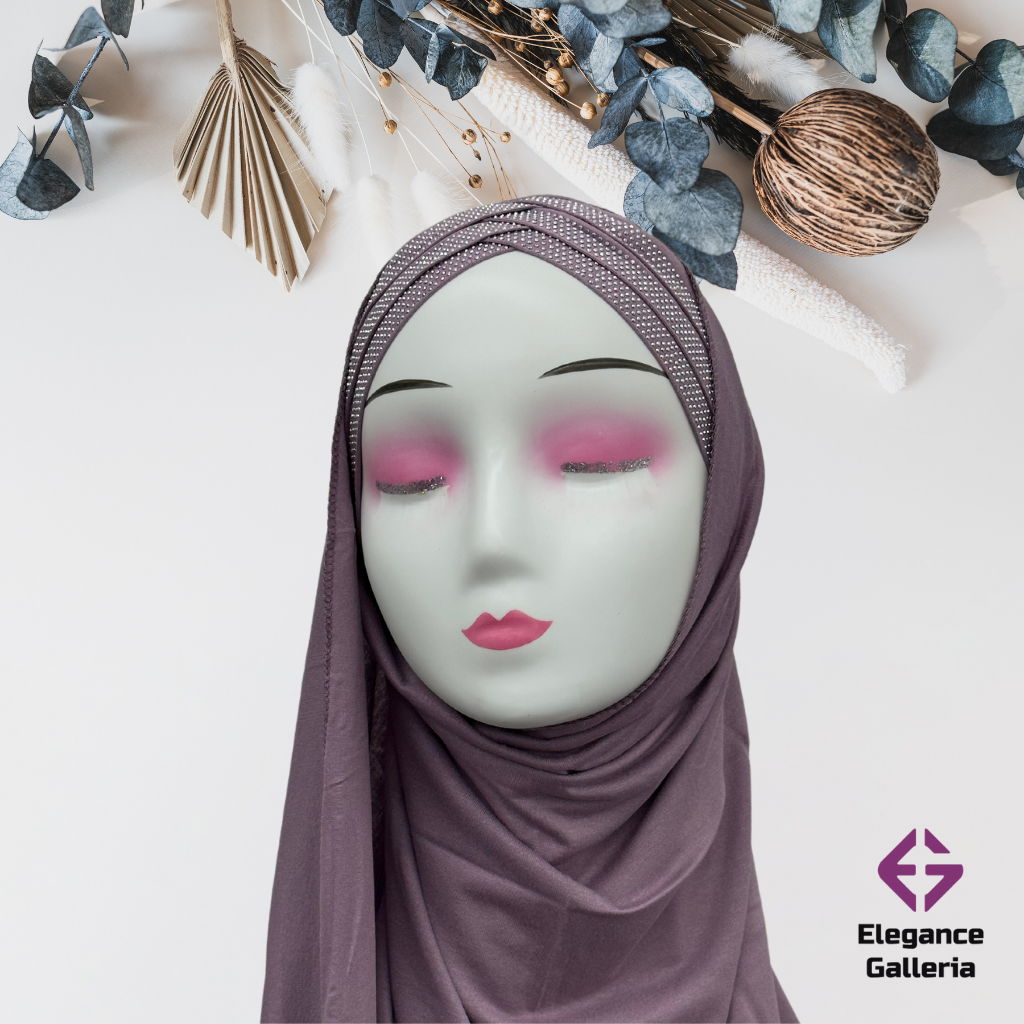 Embellished Stone Layer Hijab