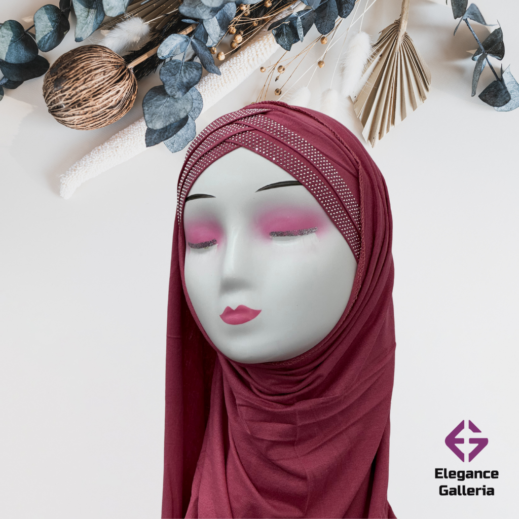 Embellished Stone Layer Hijab