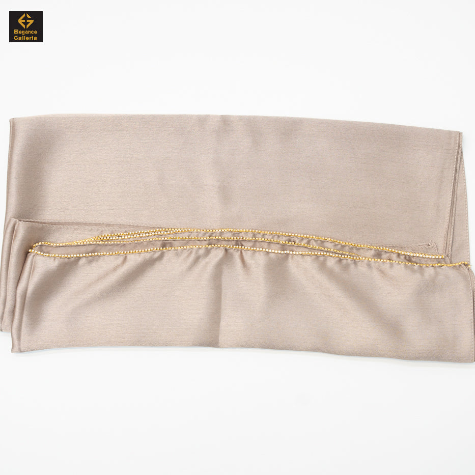 EG Gold Rhinestone Hijab