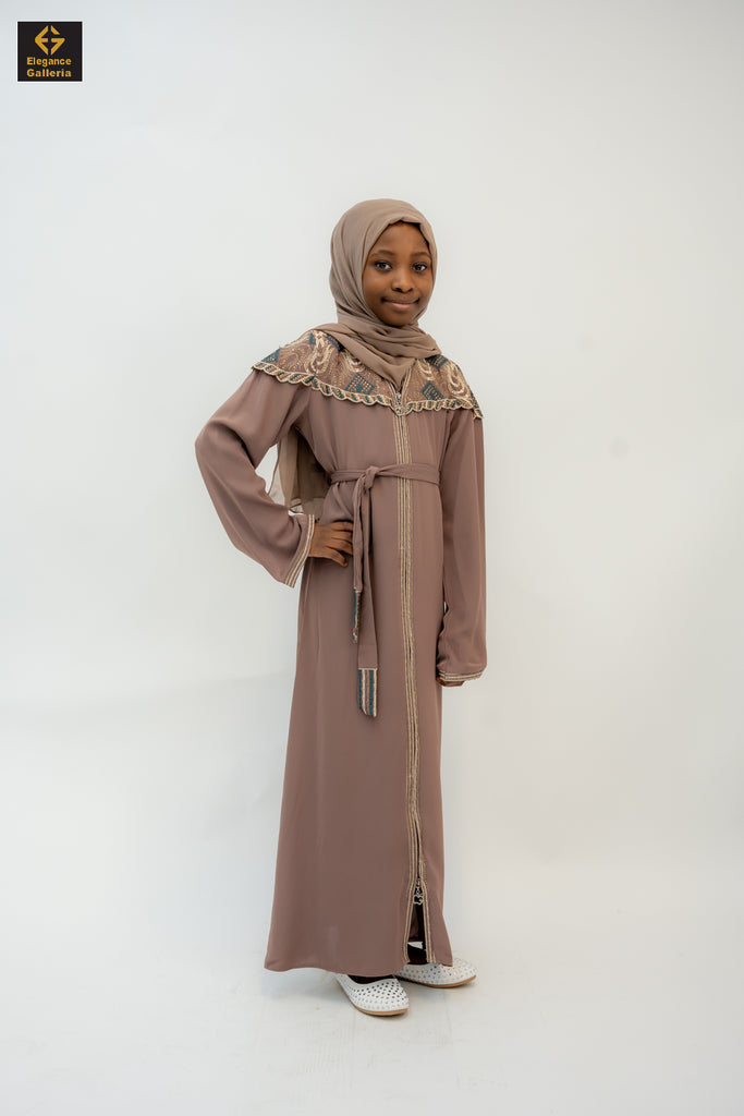 Lazim Kids Abaya: Stylish and Modest Elegance