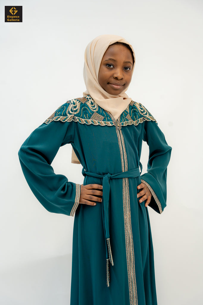 Lazim Kids Abaya: Stylish and Modest Elegance