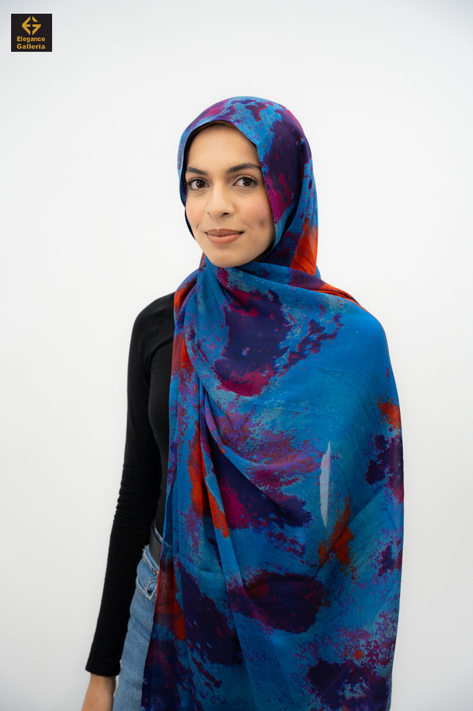 EG Dotted Marble Printed Hijab